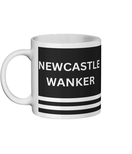 Newcastle United Mug Toon Wanker Funny Newcastle United Gift For Him/Her